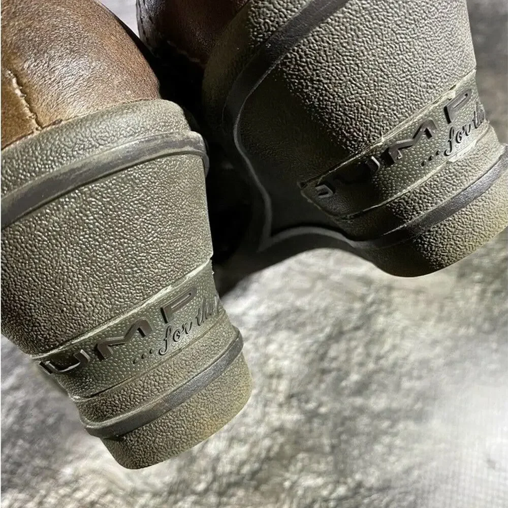 JUMP Brown Leather Mary Jane Wedge Shoes Style Name: SENS Sz US 9 - Picture 12 of 12